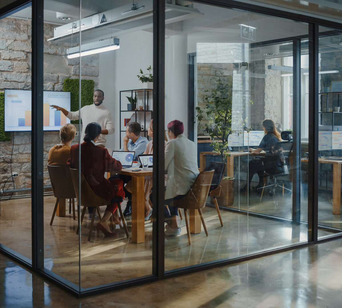 moderner Besprechungsraum